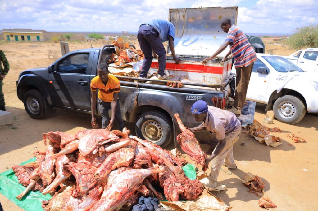 Illegal Sale of Donkey Meat Exposed in Kutus, Kirinyaga County